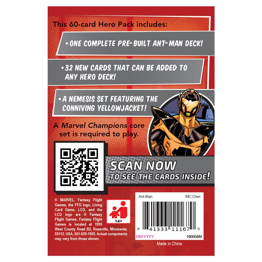 Marvel Champions : The Card Game - Ant Man Hero Pack